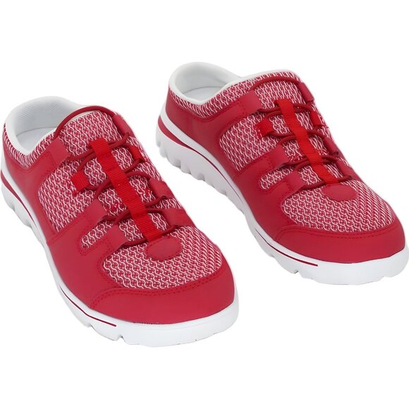 Propet TravelActiv Slide Slip-On Sneakers Red Women US 6M - Picture 1 of 6
